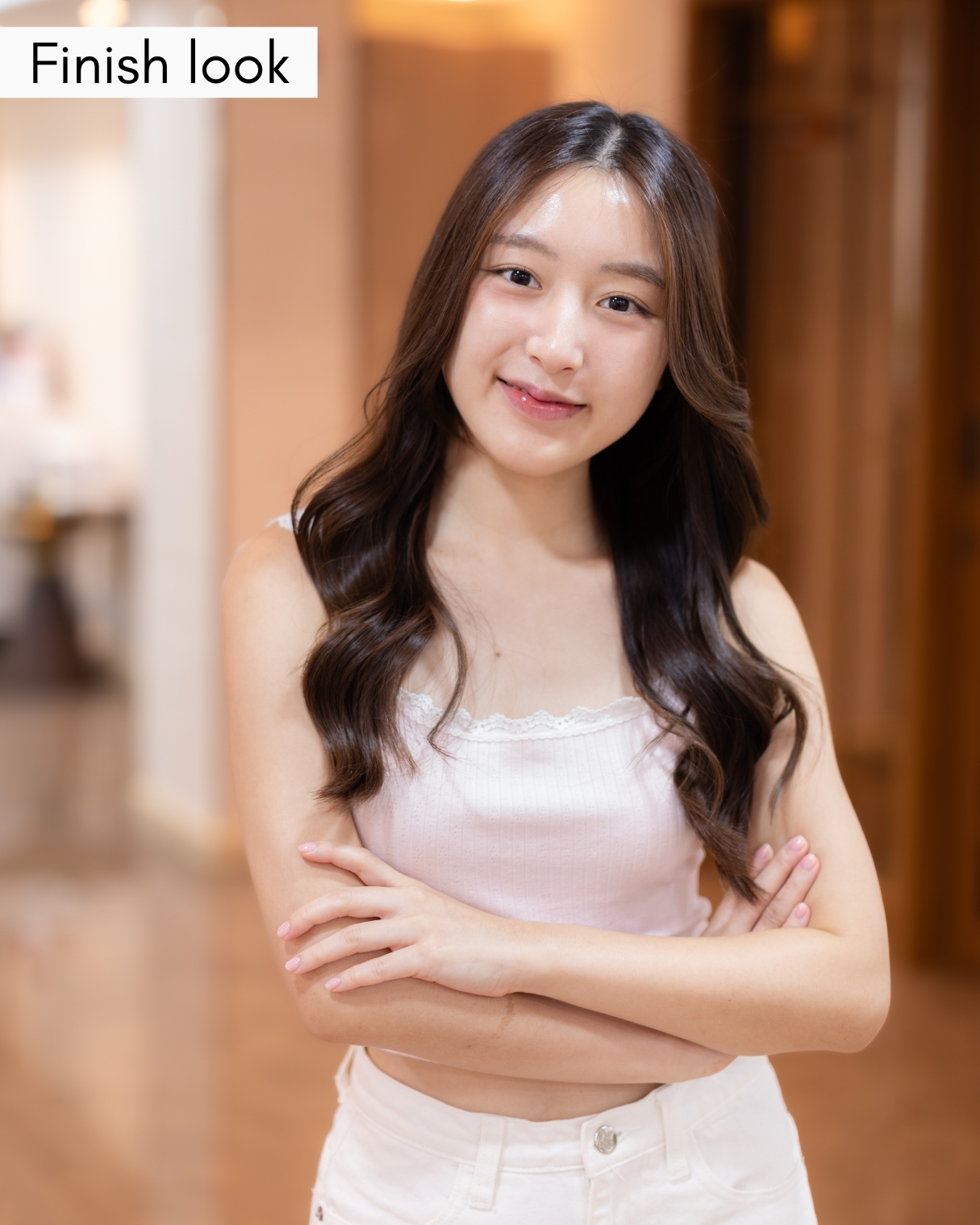 รีวิว นางแบบคนที่ 1 Finish look