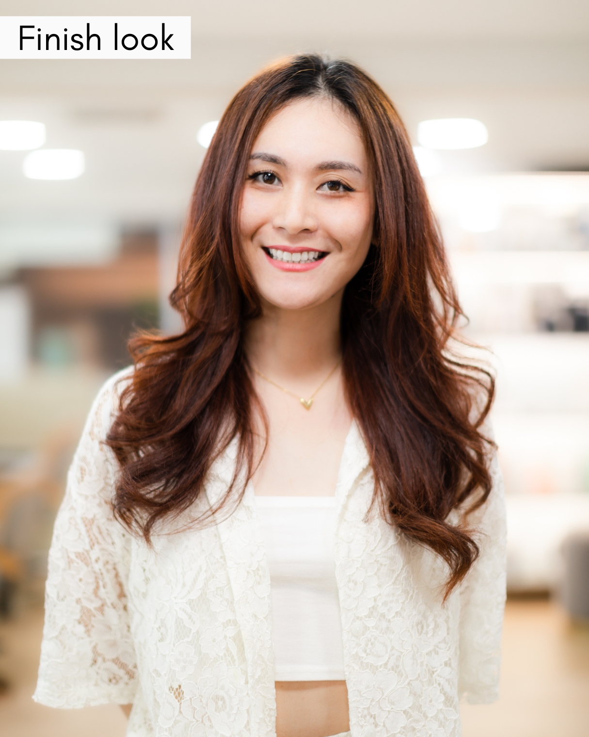 รีวิว นางแบบคนที่ 2 Finish look