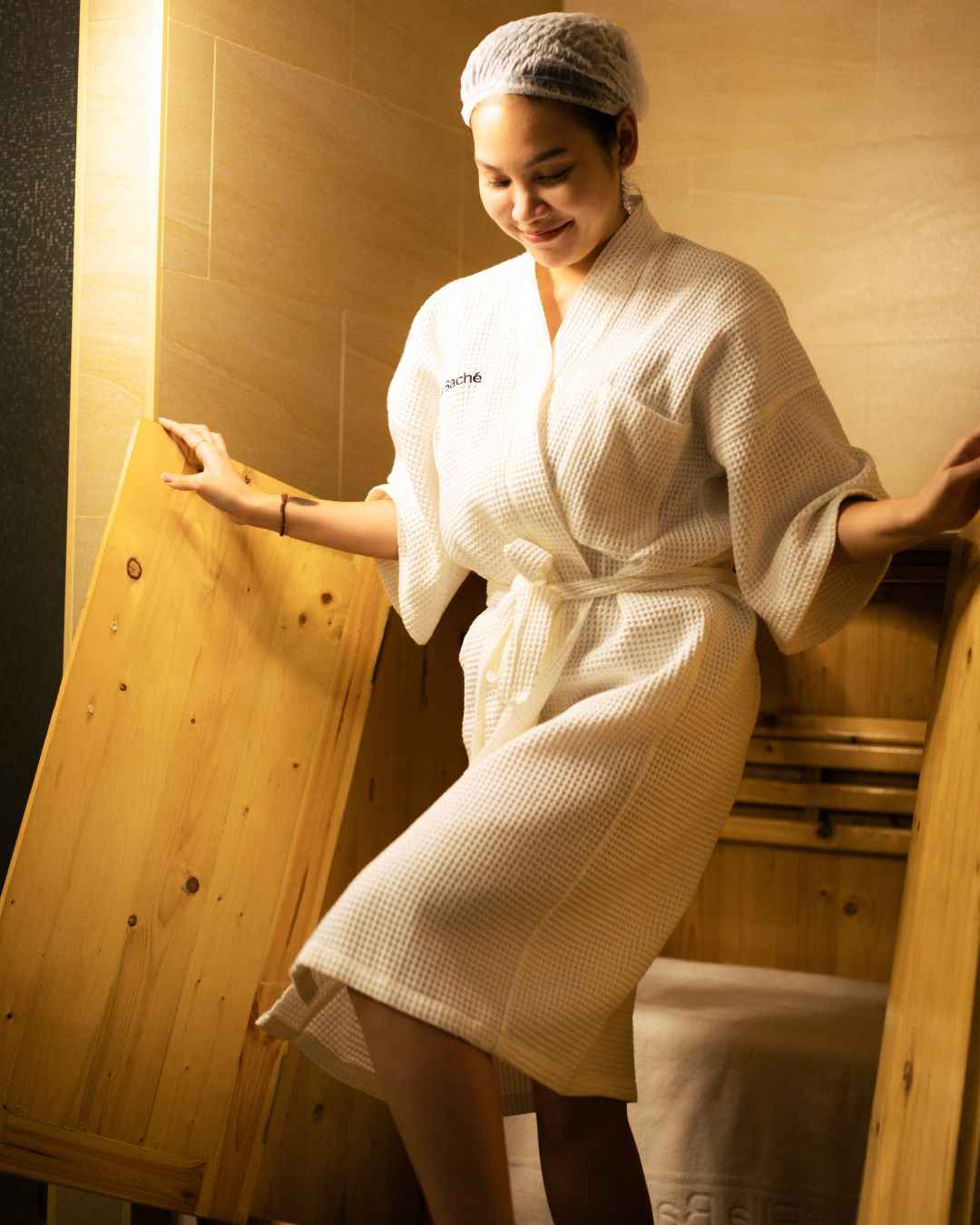 Detox herbal steam bath for wellness