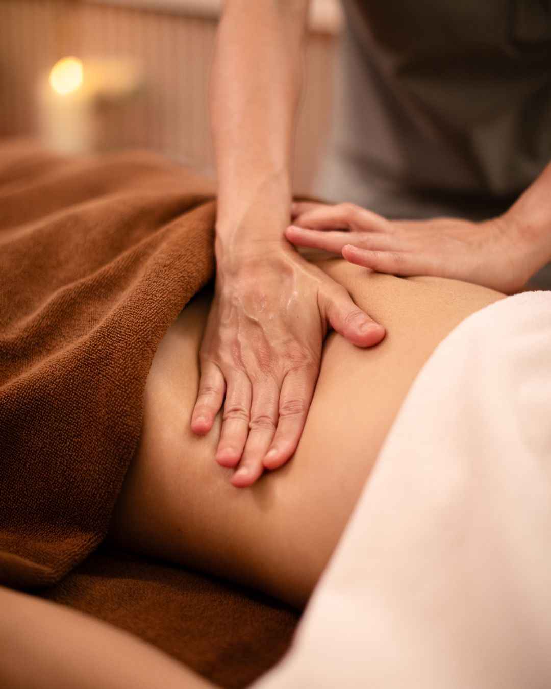 Relaxing massage therapy session at Take Care Salon of Beauty
