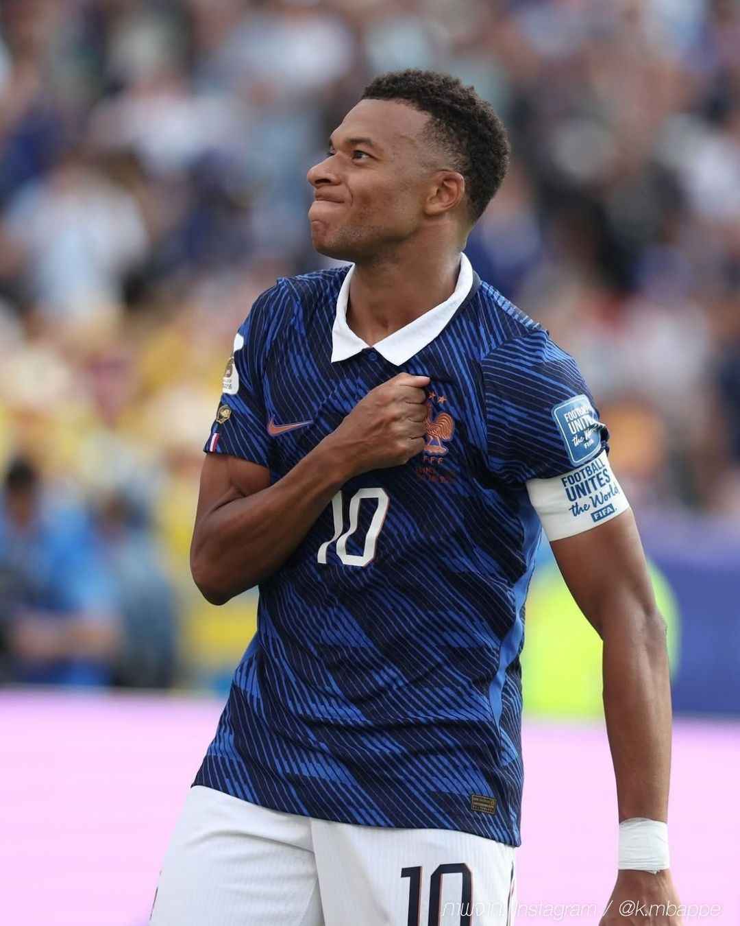Kylian Mbappe Buzz Cut