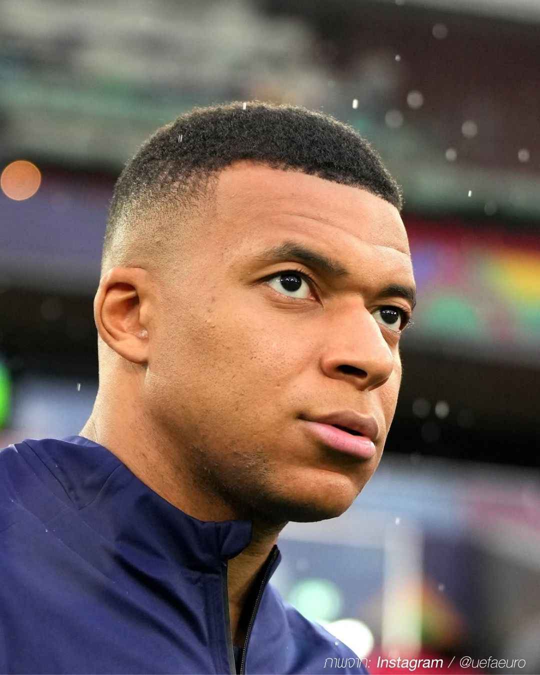 Kylian Mbappe Buzz Cut Fade