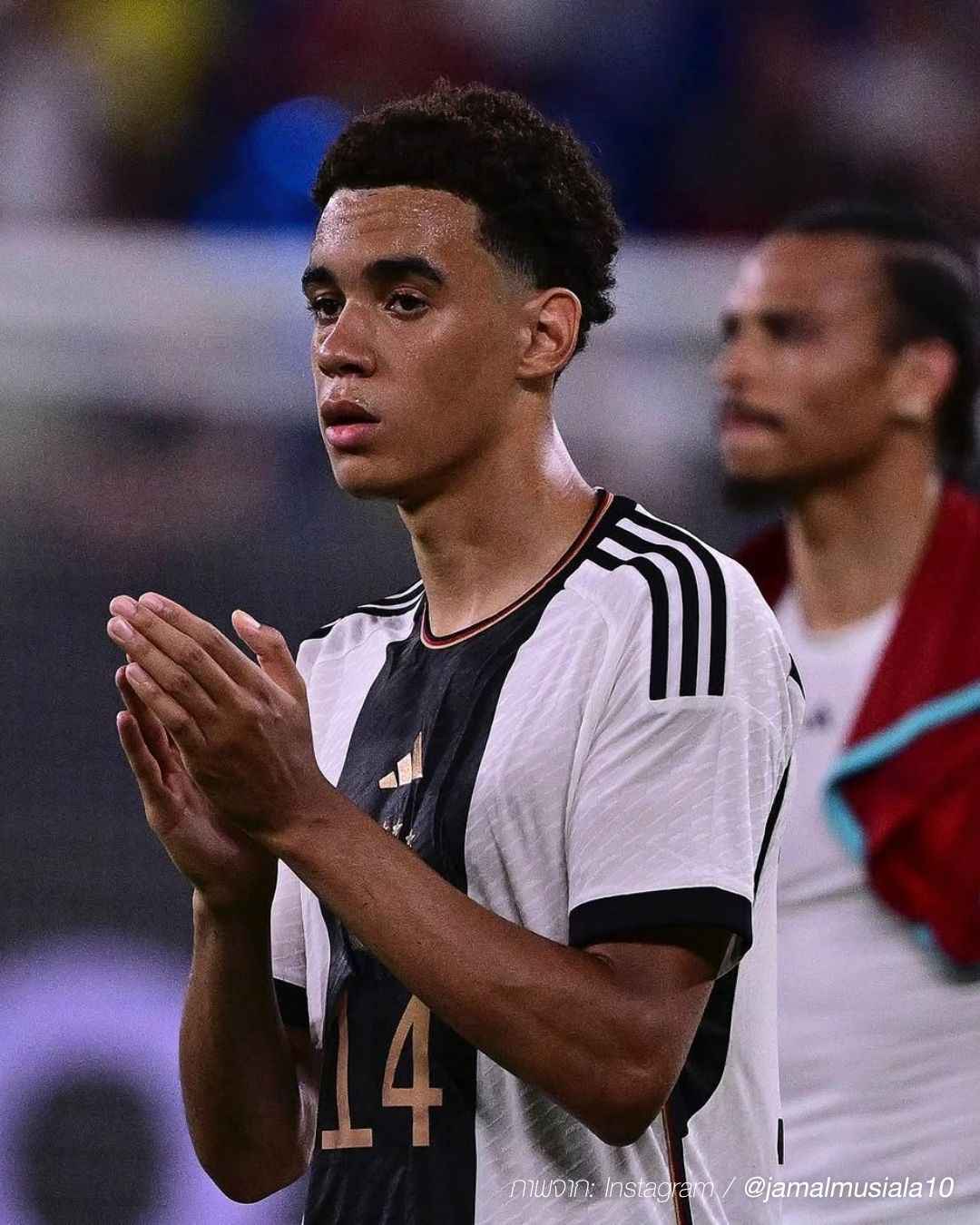 Jamal Musiala Taper Fade Natural Curls