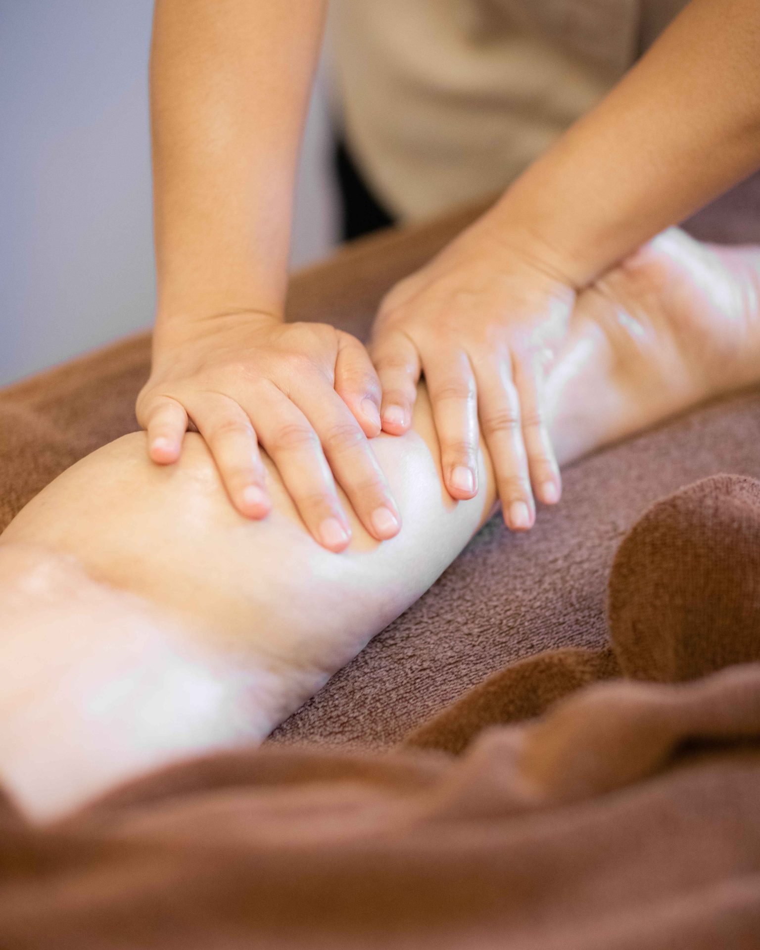 Foot and shoulder massage