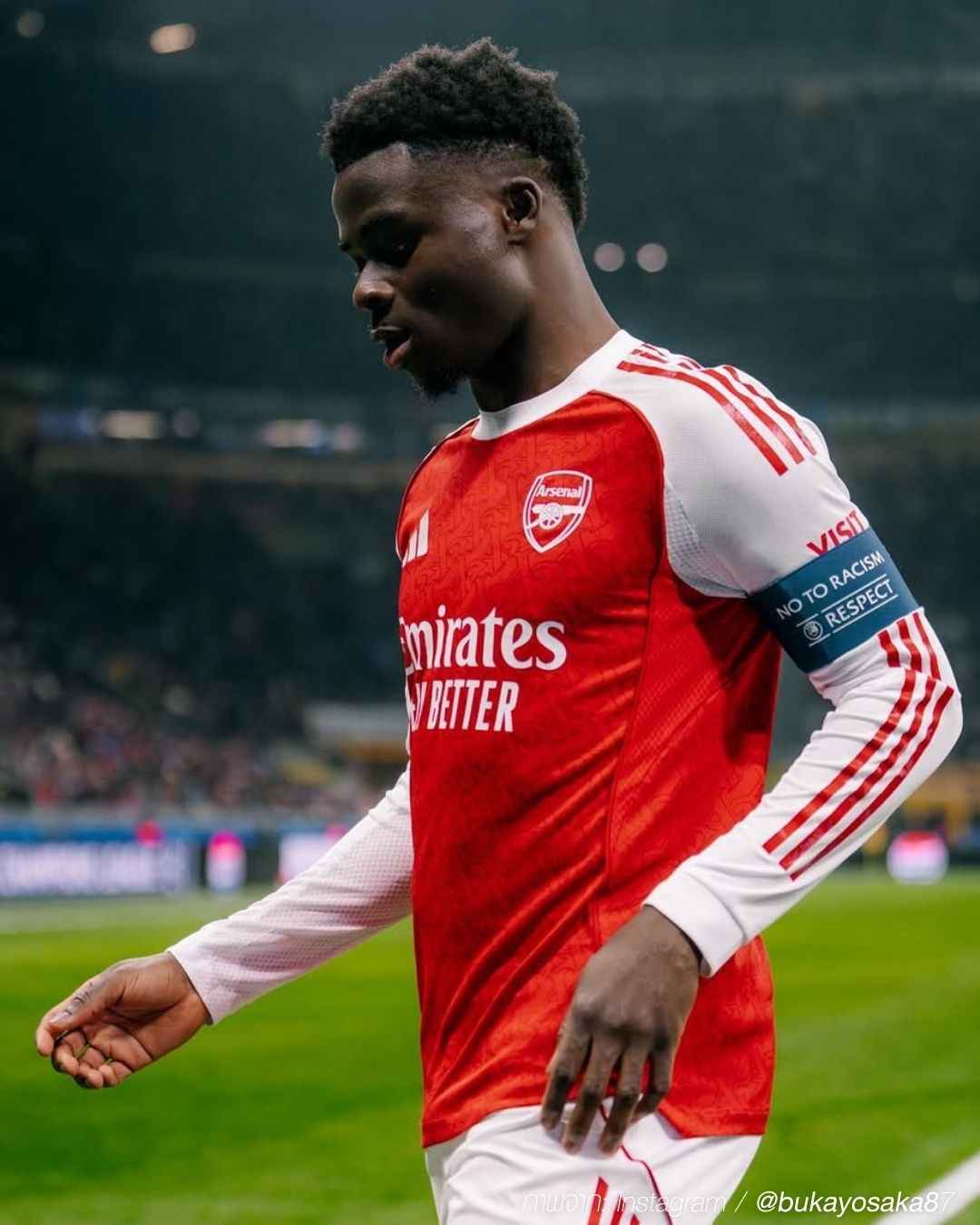 Bukayo Saka Short Natural Curls
