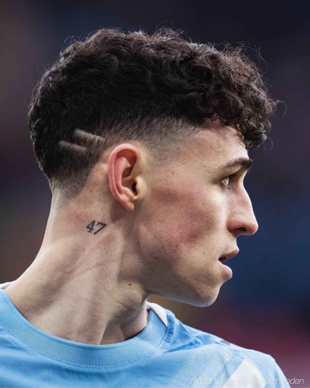 Phil Foden High Fade Crop