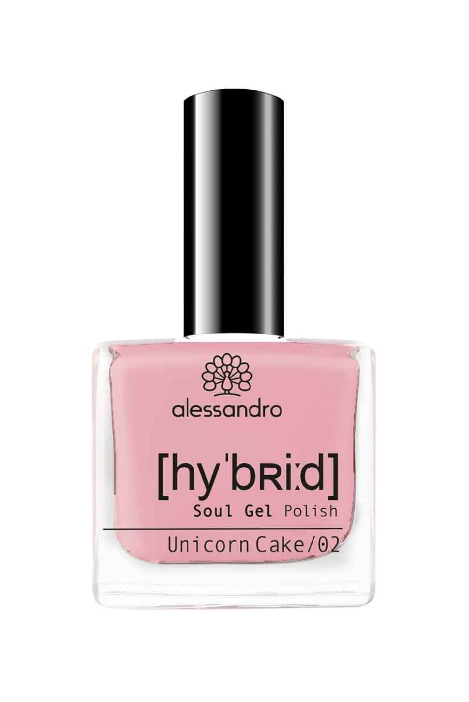 ยาทาเล็บเจล Alessandro hybrid สีชมพูอ่อน Unicorn Cake ติดทนนาน