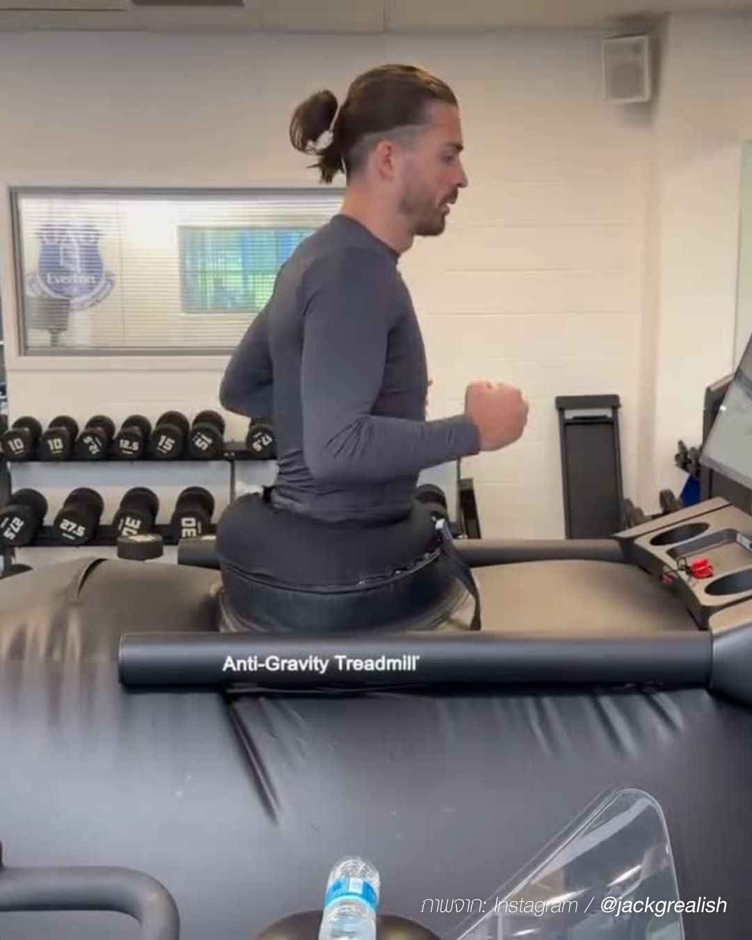 Jack Grealish Slicked Back Long Hair