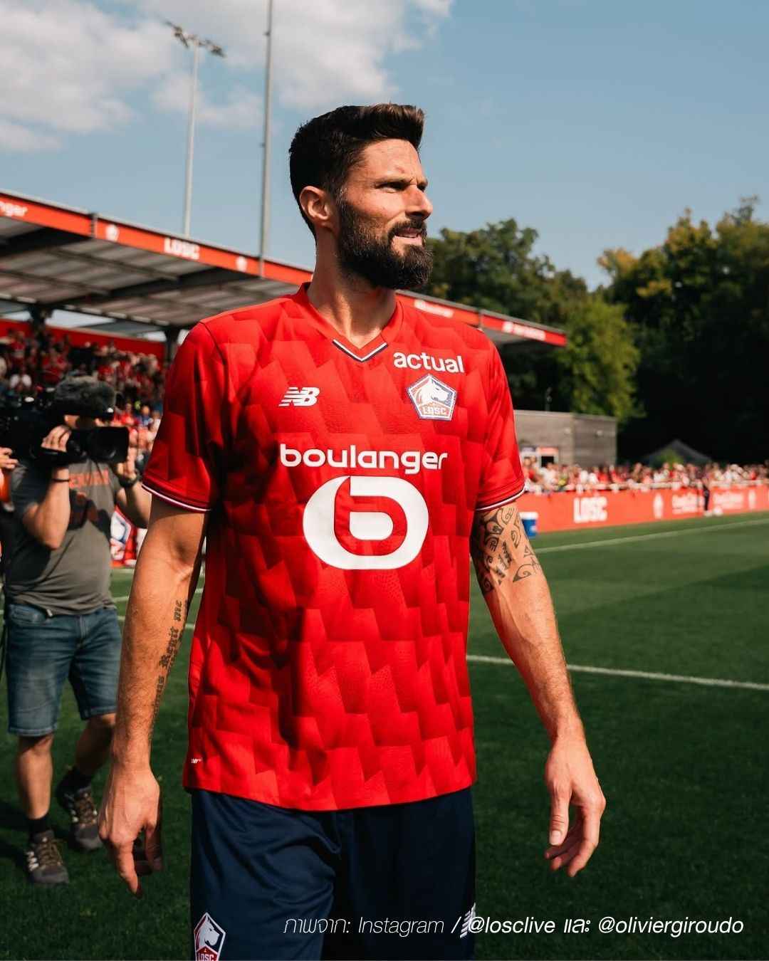 Olivier Giroud Pompadour High Fade