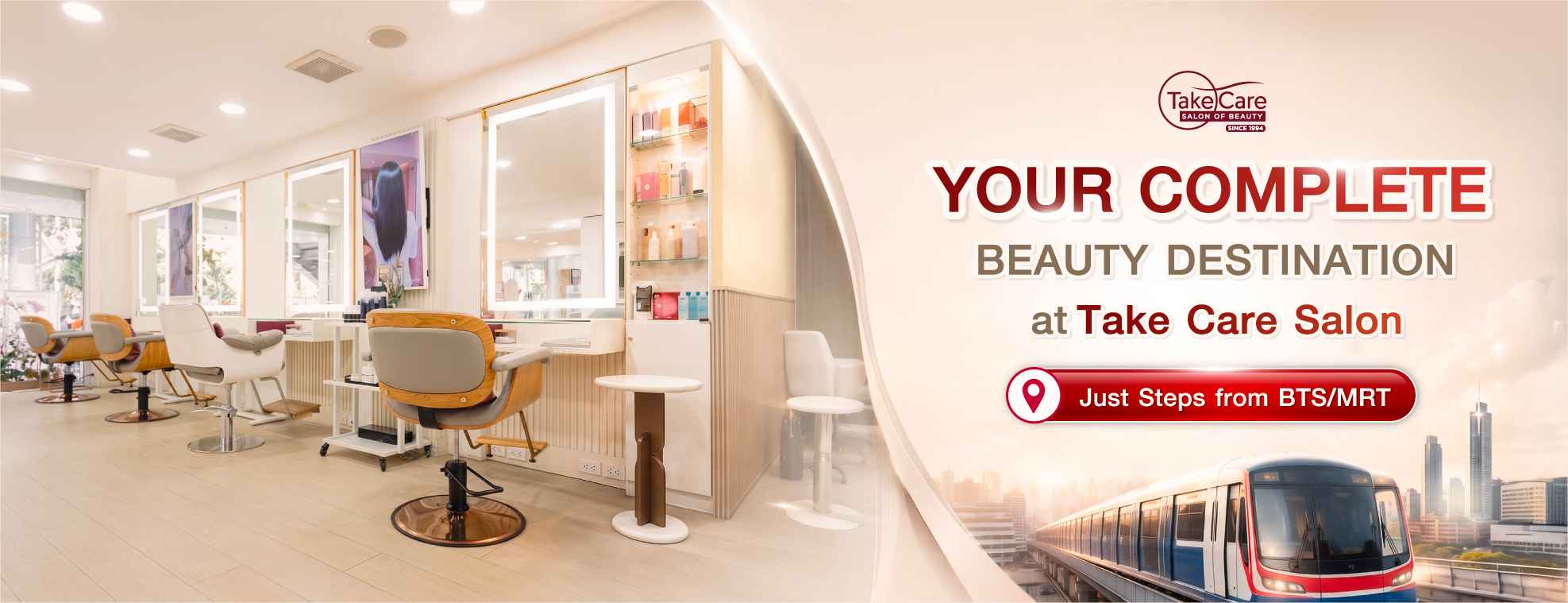 Best Hair Salon in Bangkok Sukhumvit - Take Care Salon