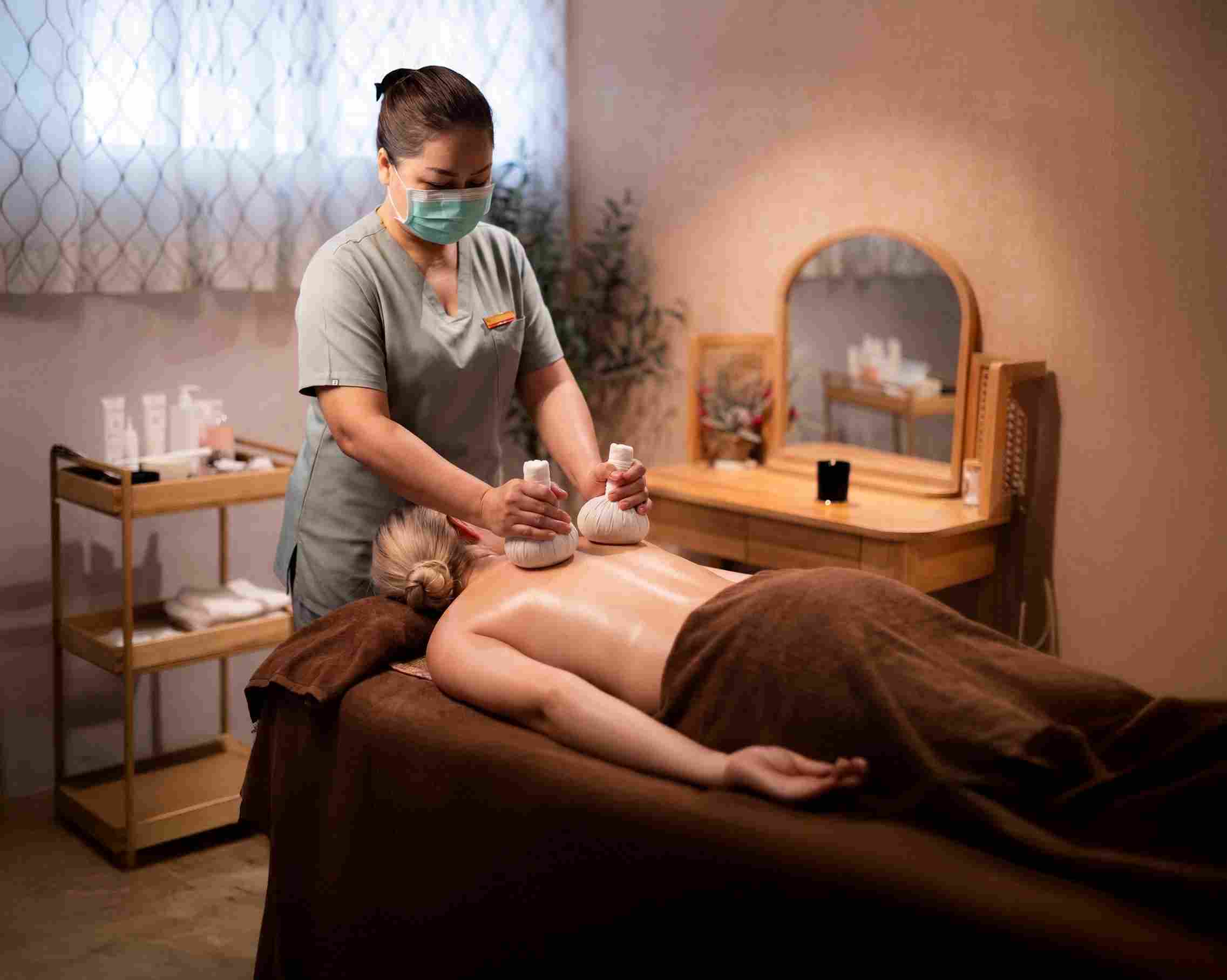 Thai Massage with Herbal Compress Ball