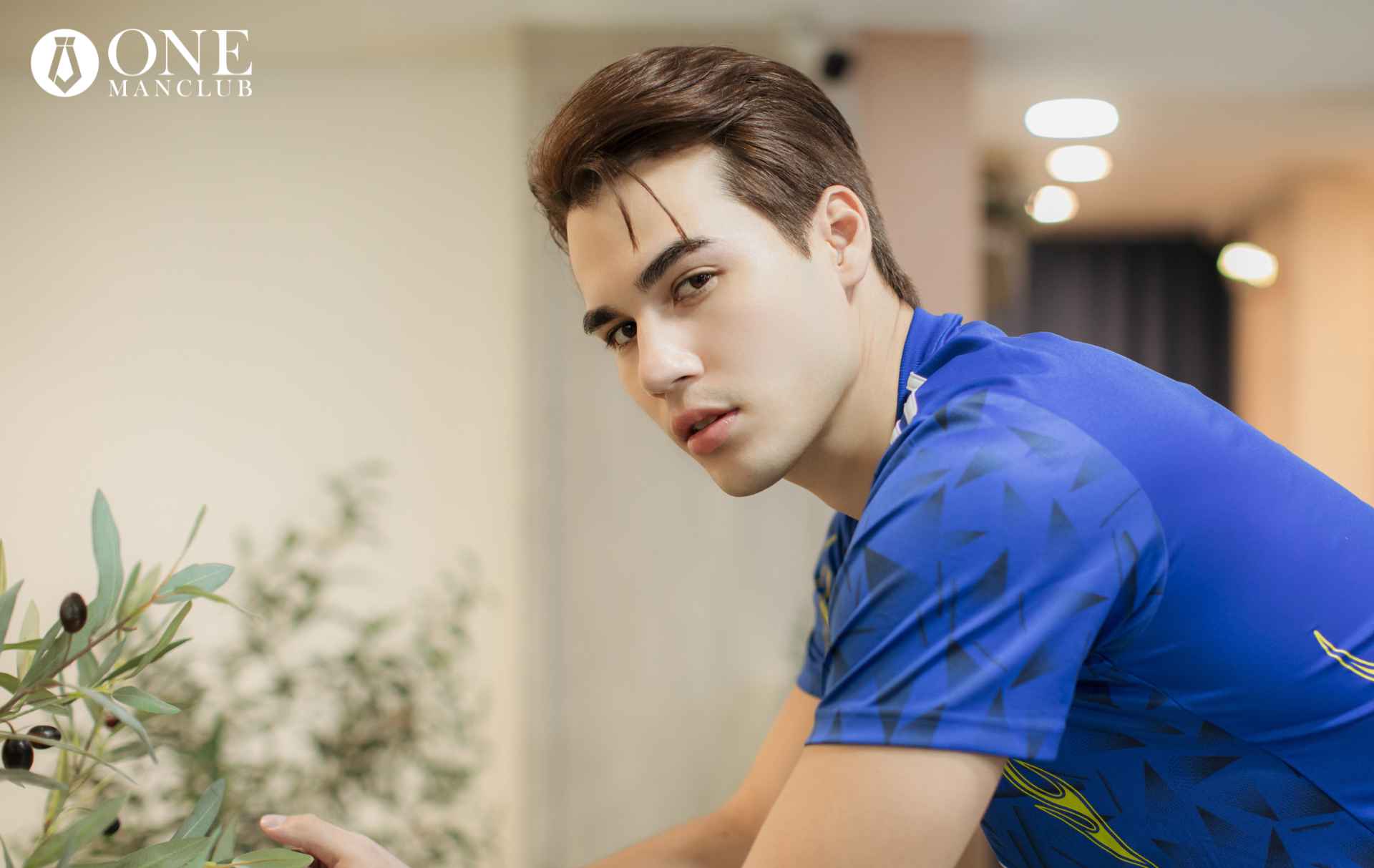 ฟินิชลุคหลังมาทำสีผมที่ One Man Club