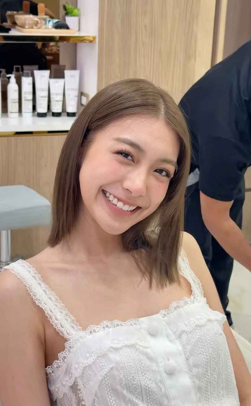 Result after a haircut at Take Care Salon of Beauty