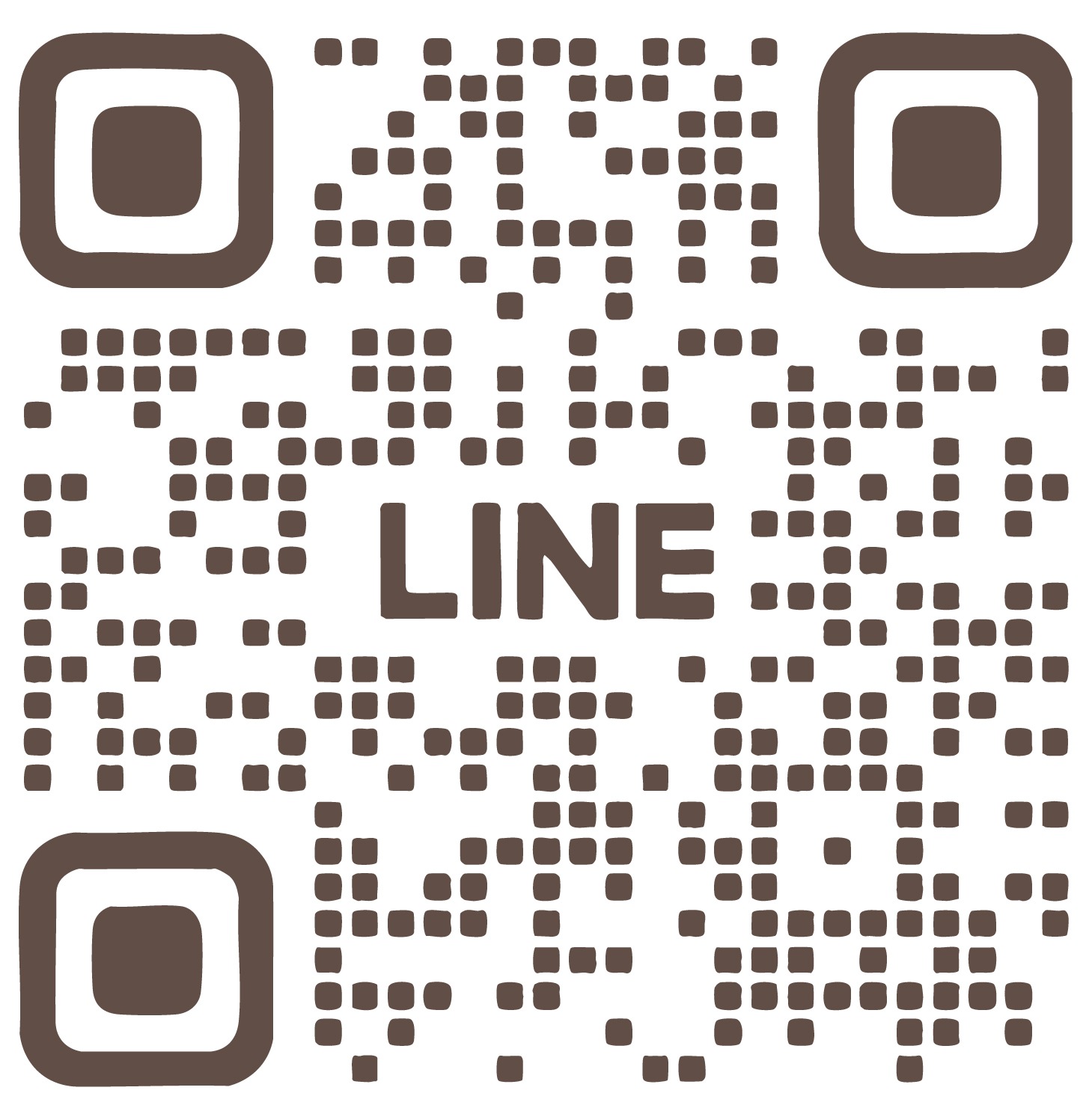 QR Code LINE ติดต่อฝ่ายทรัพยากรบุคคล Take Care Salon of Beauty