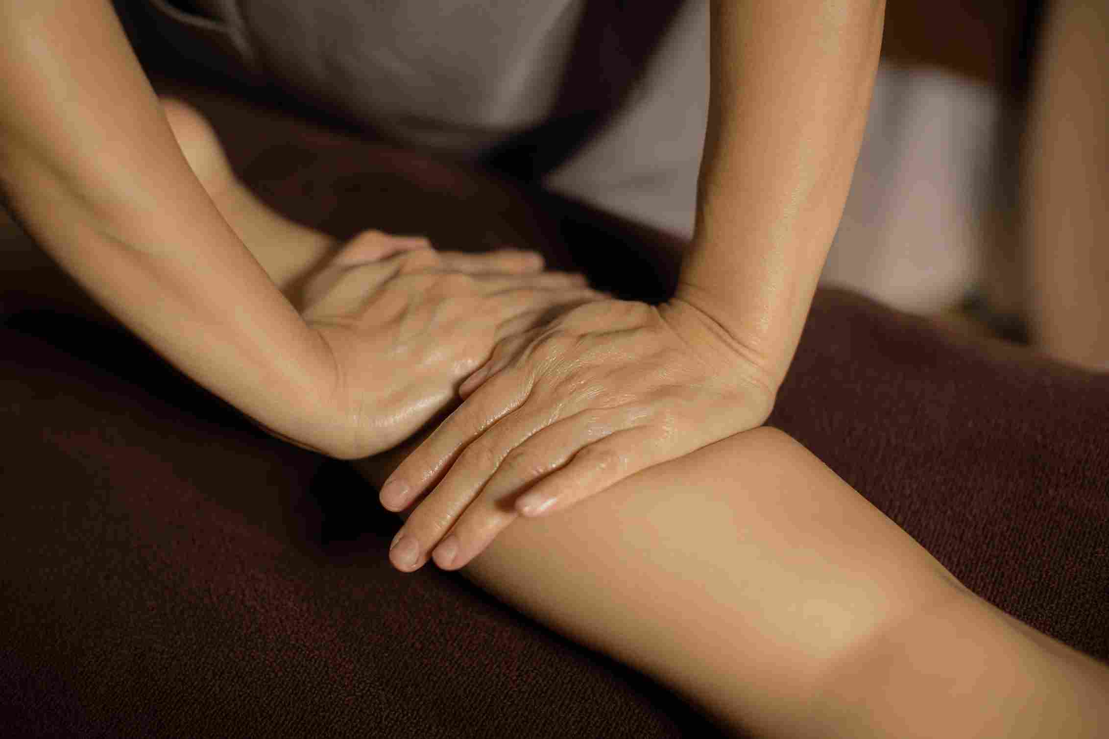 Recovery work on fatigued quadriceps after running and leg training
